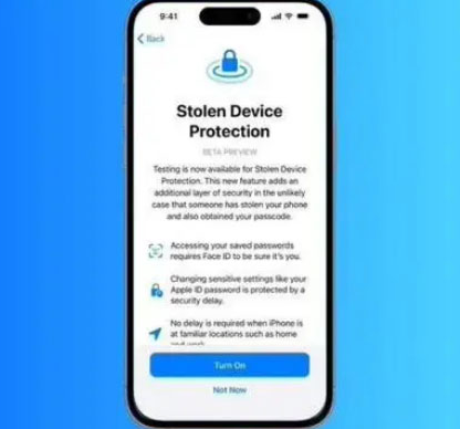 正宁苹果授权维修店分享被盗设备保护功能开启方法 