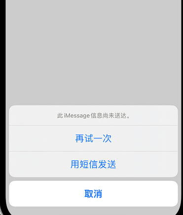 正宁apple维修iPhone上无法正常发送iMessage信息